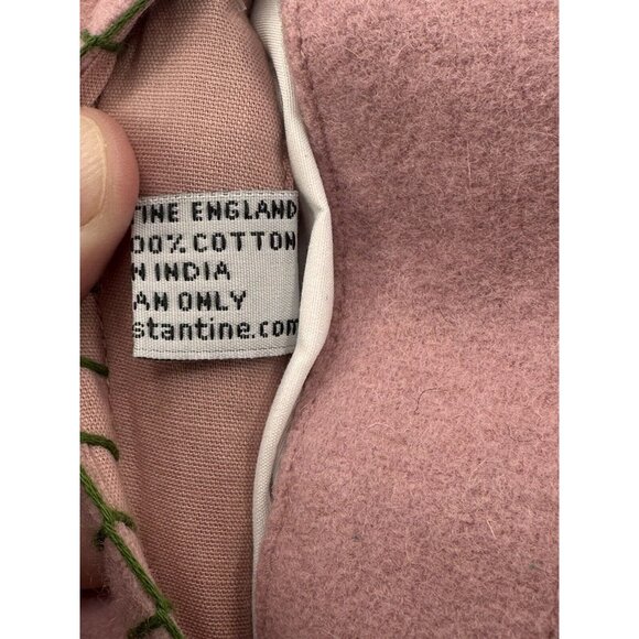 Jan Constantine England 100% Wool Thrown Pillow Feathers Filled Tropical Toucan - Picture 11 of 11